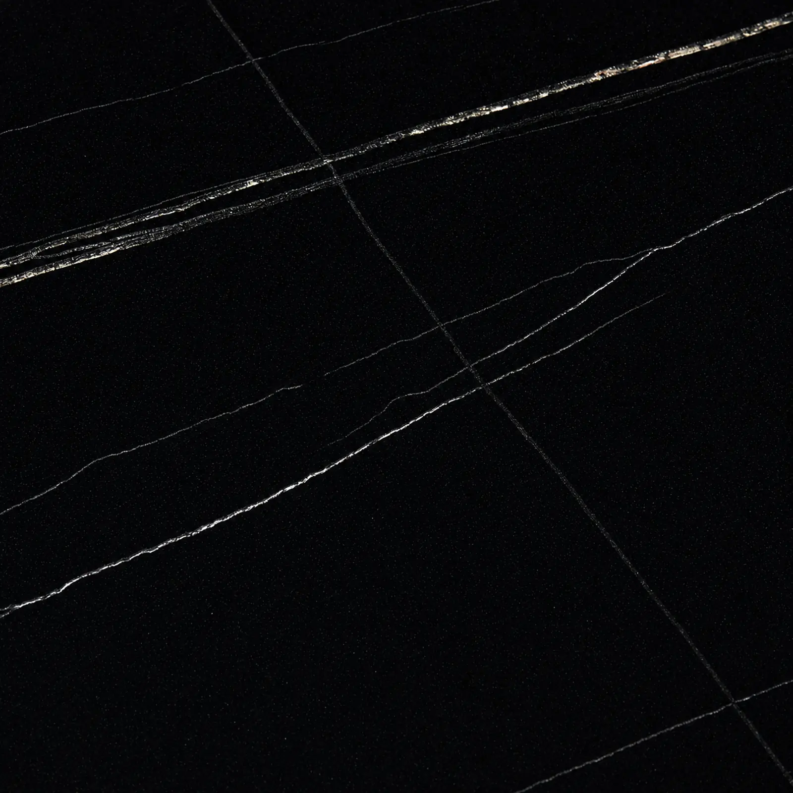 Marble Dining Table - Black