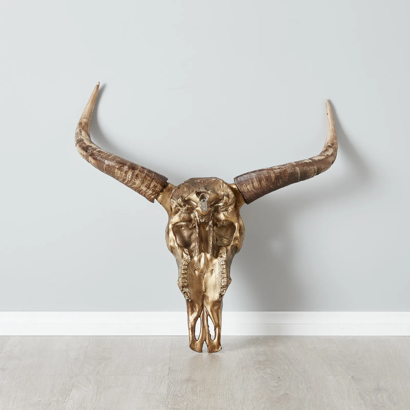 Carved Skull Wall Hanging