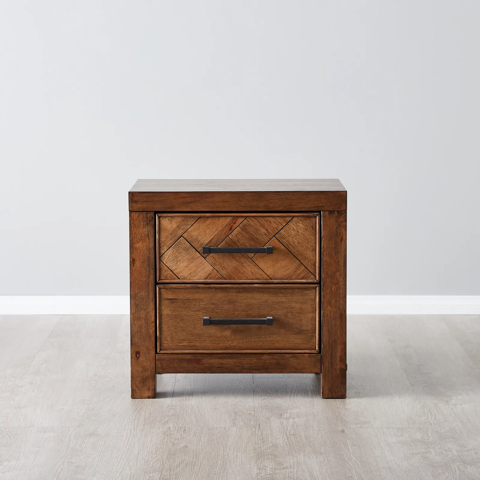 Regina Wooden Veneer Bedside Table
