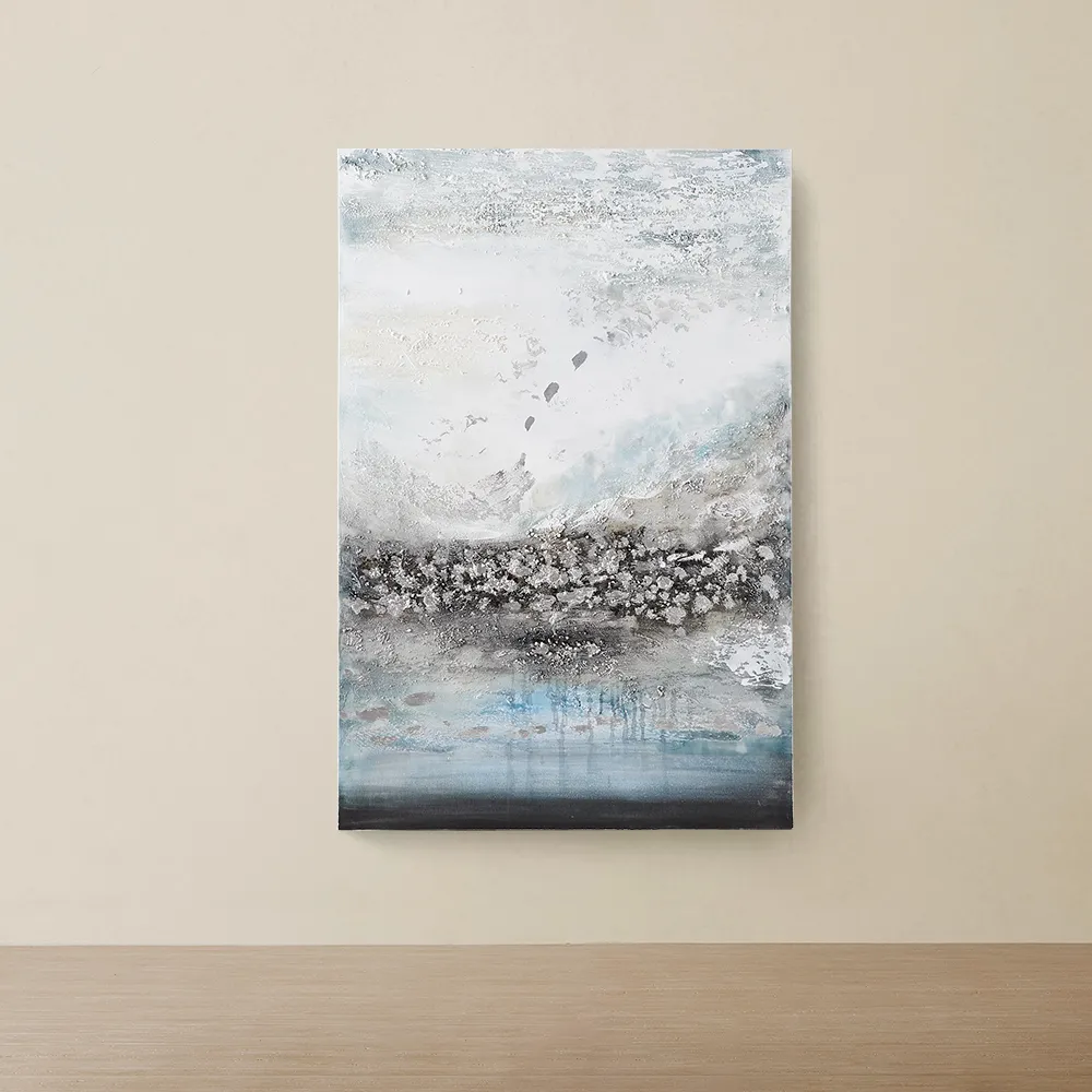 Sea Mist Abstract Painting