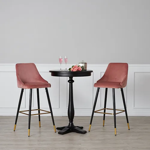 Winston Bar Stool - Pink