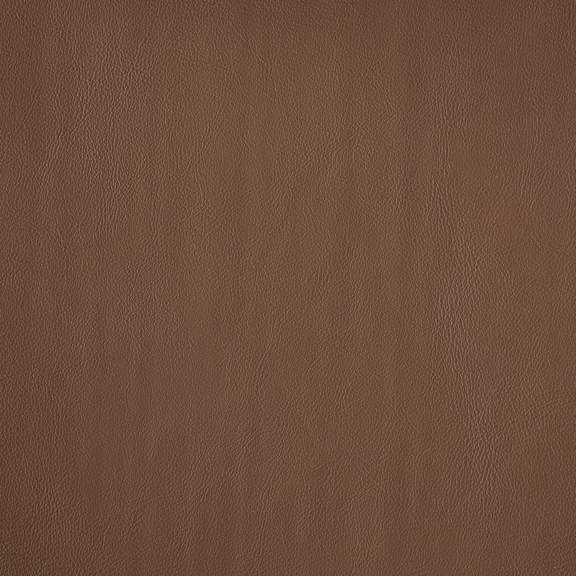 Quinn Brown Vegan Leather Dining Chair - Brass Colour Legs