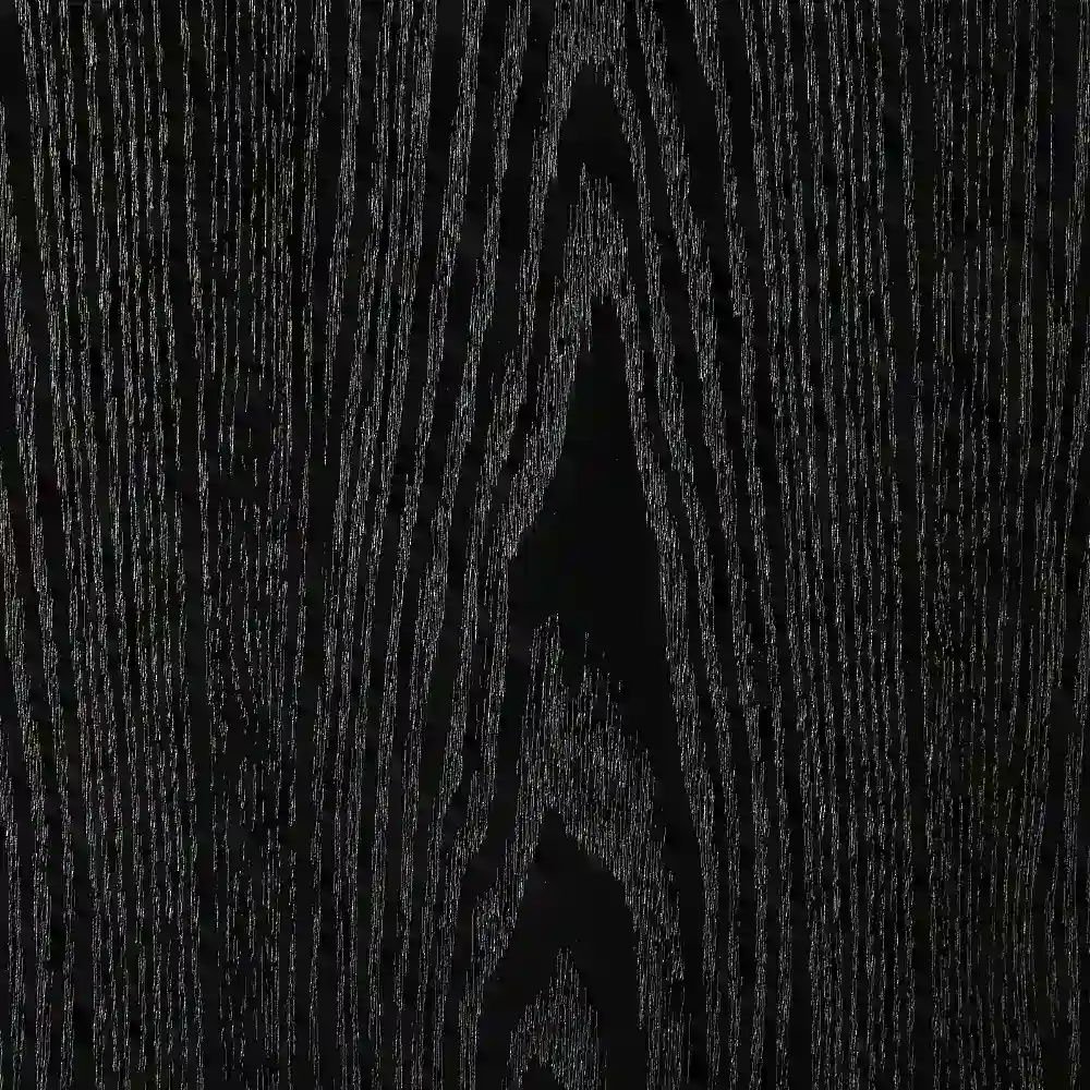 Eugenie Black Wooden Veneer Bookshelf
