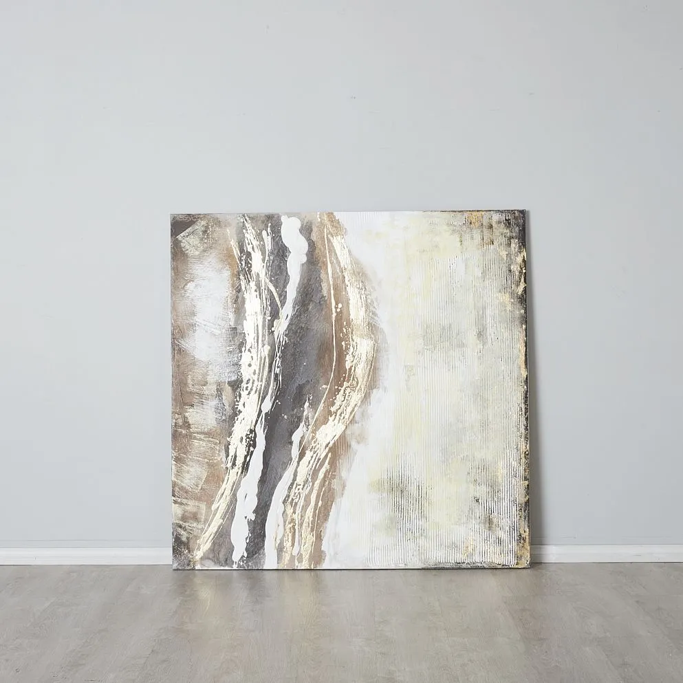 Golden Ripples Painting 