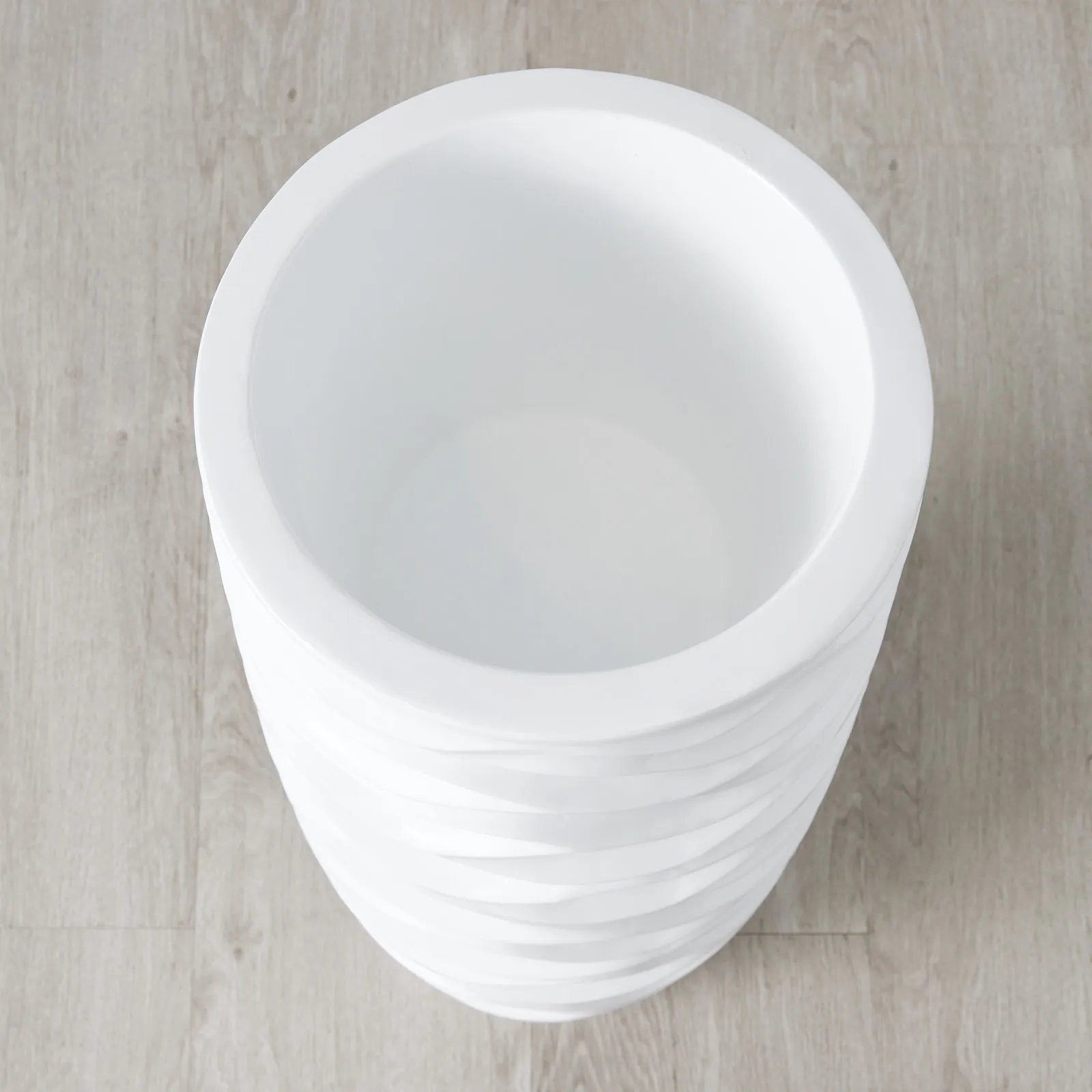 Dunes Tactile White Vase