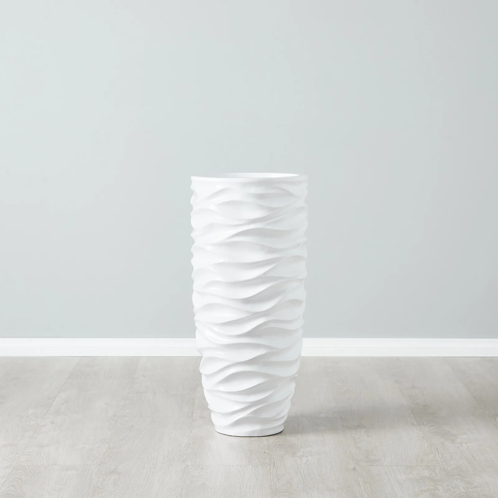 Dunes Tactile White Vase