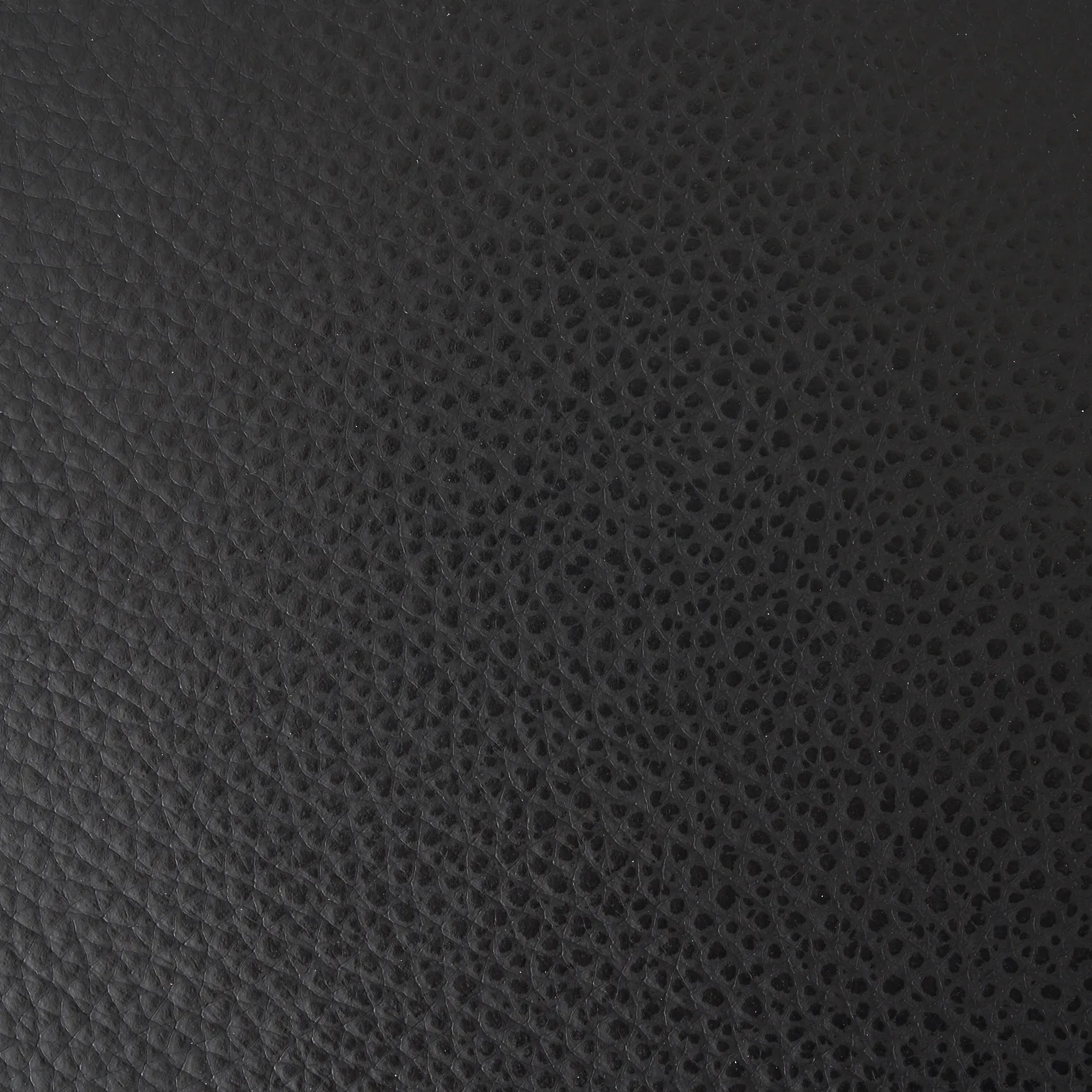 Fortitude II Black Leather Corner Lounge