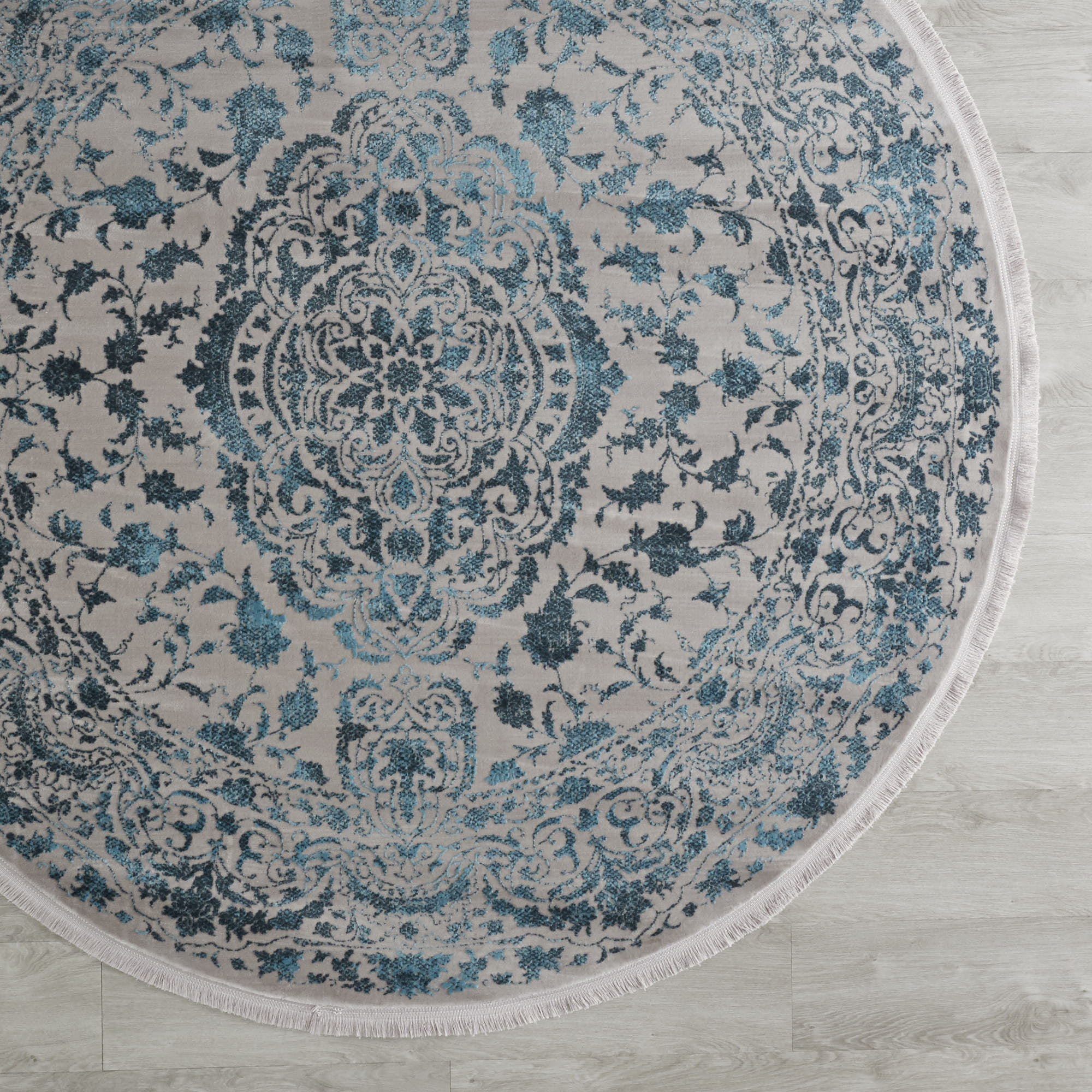 Acanthus Circular Rug