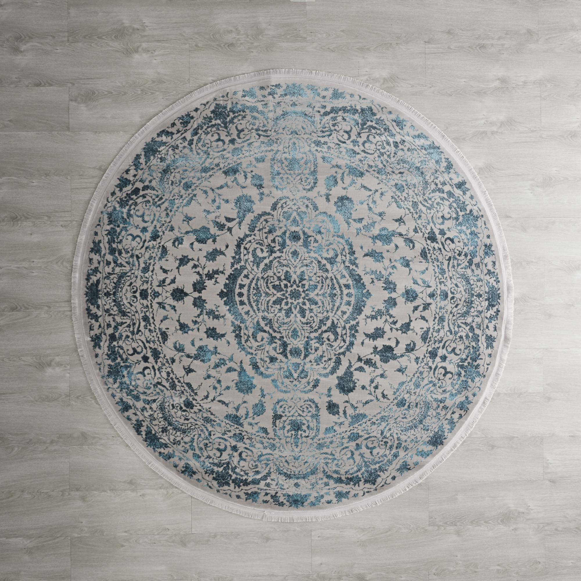 Acanthus Circular Rug