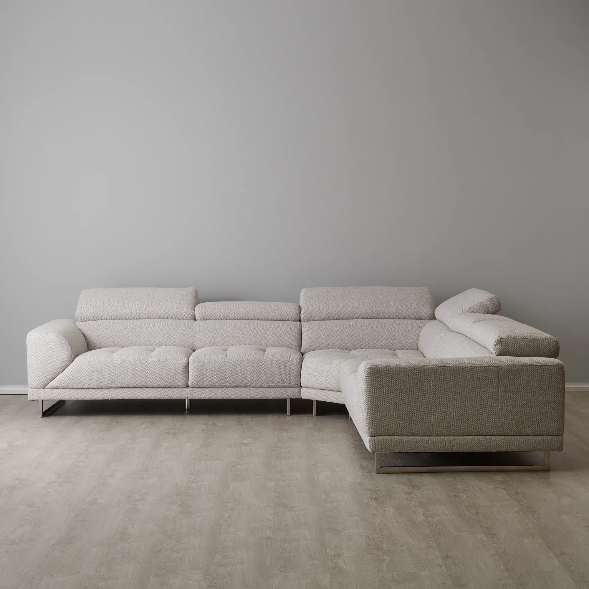 Valiant II Fleck Woven Fabric Corner Lounge