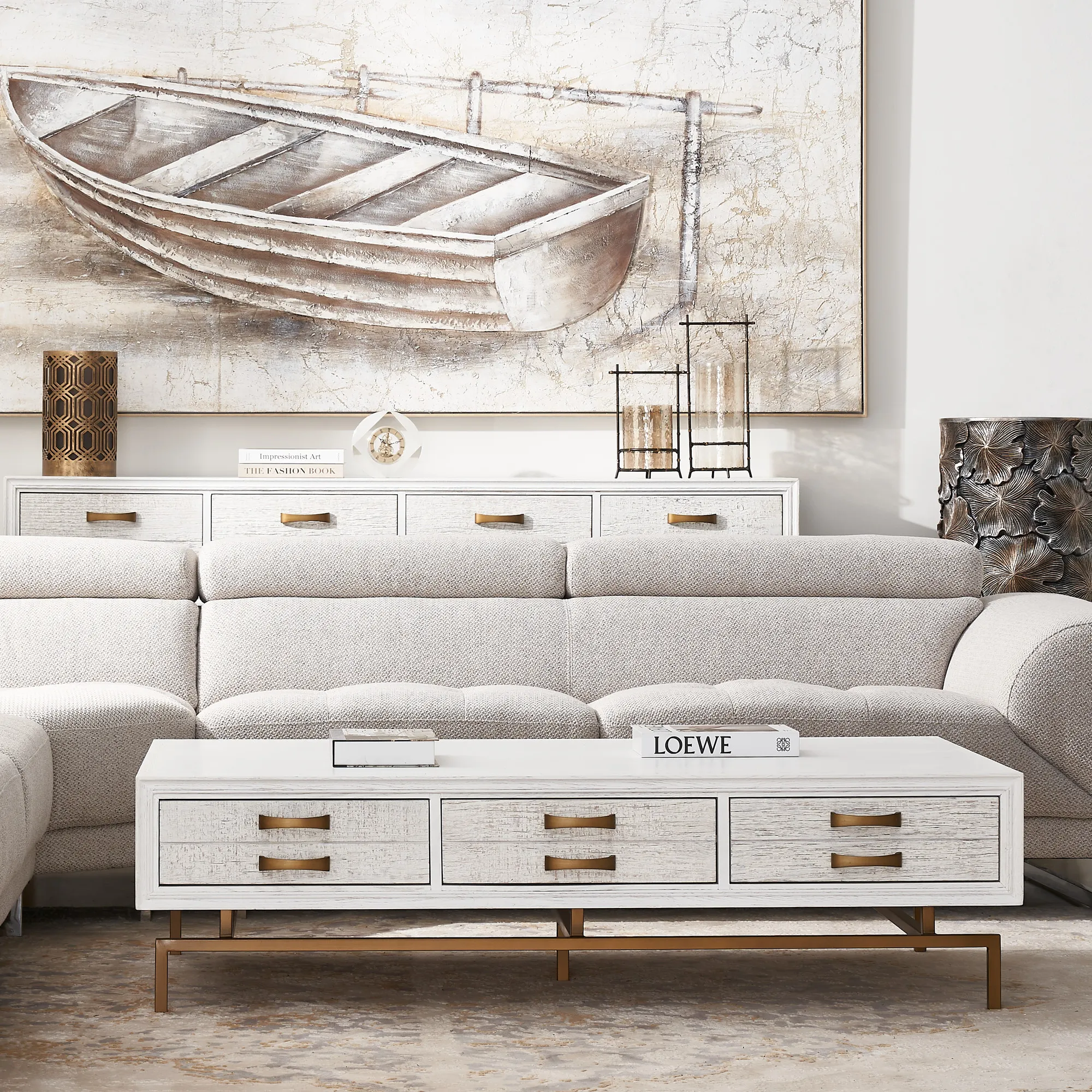 Valiant II Fleck Woven Fabric Corner Lounge