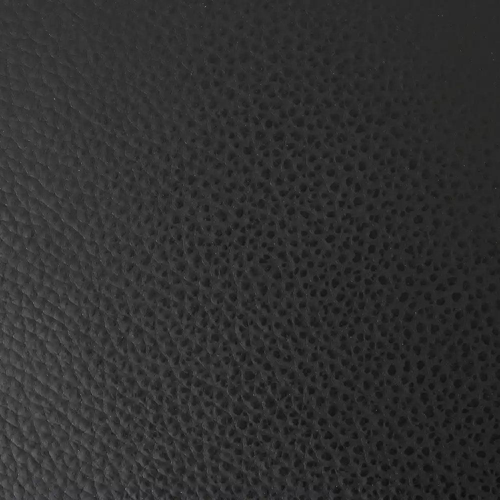 Regal Black Leather Single Seat Sofa