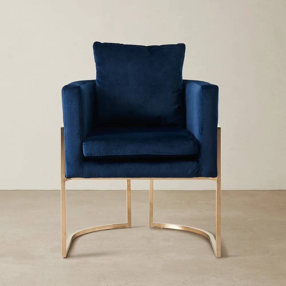 Cynthia Chair ll - Navy Blue 
