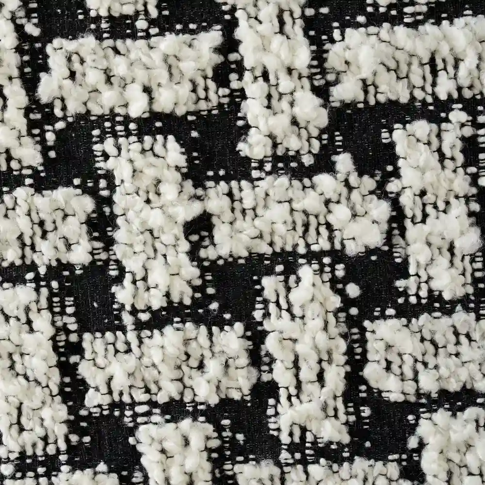 Arlo Charcoal and Vanilla Boucle Occasional Chair