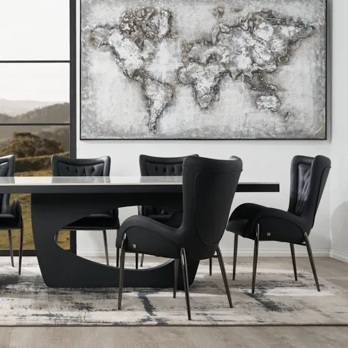 World Map Painting