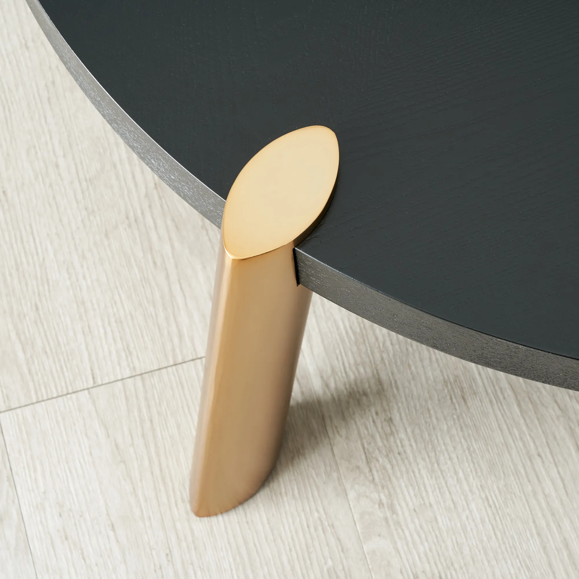 Dale Round Coffee Table Small Espresso