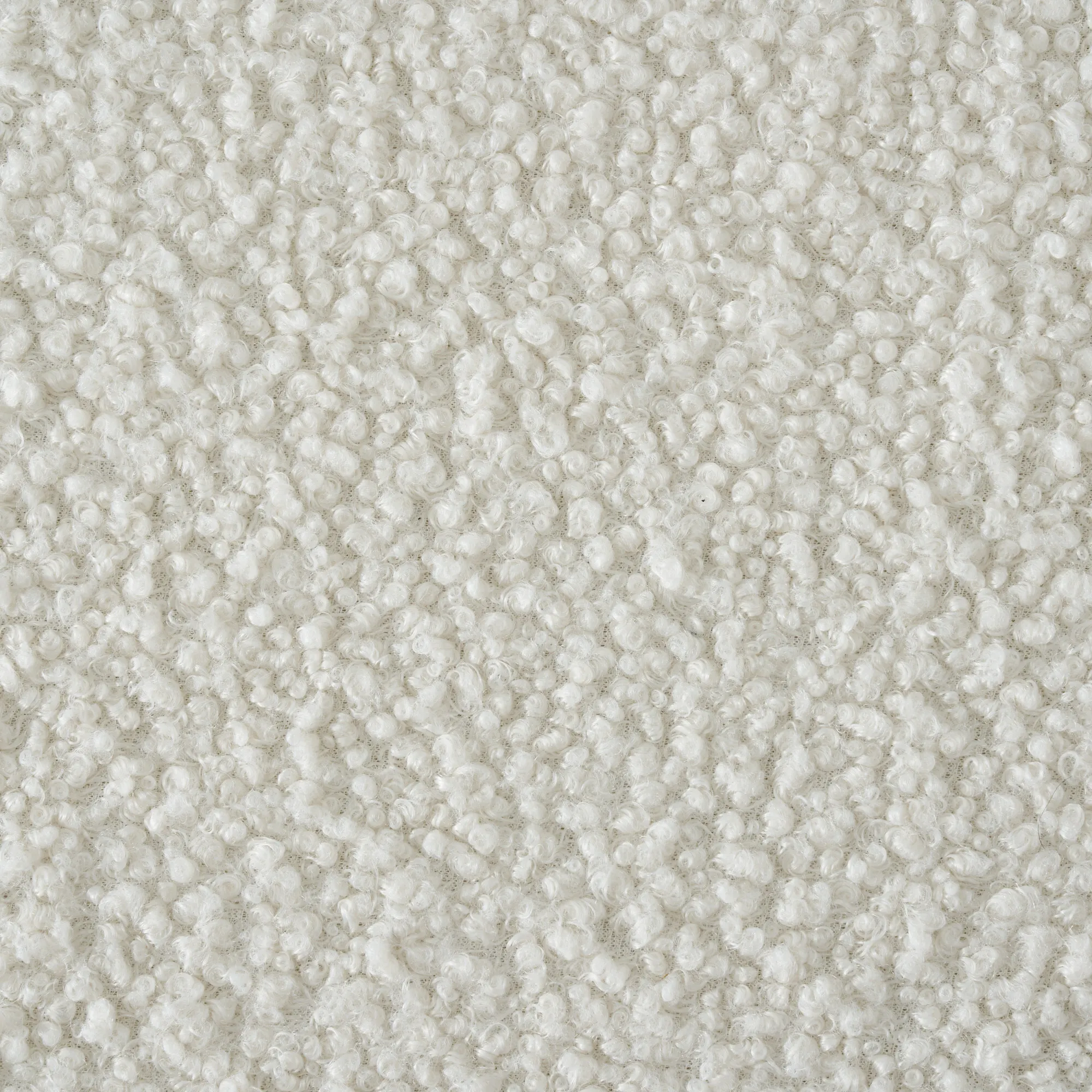 Carlos Cream Turrel Ottoman