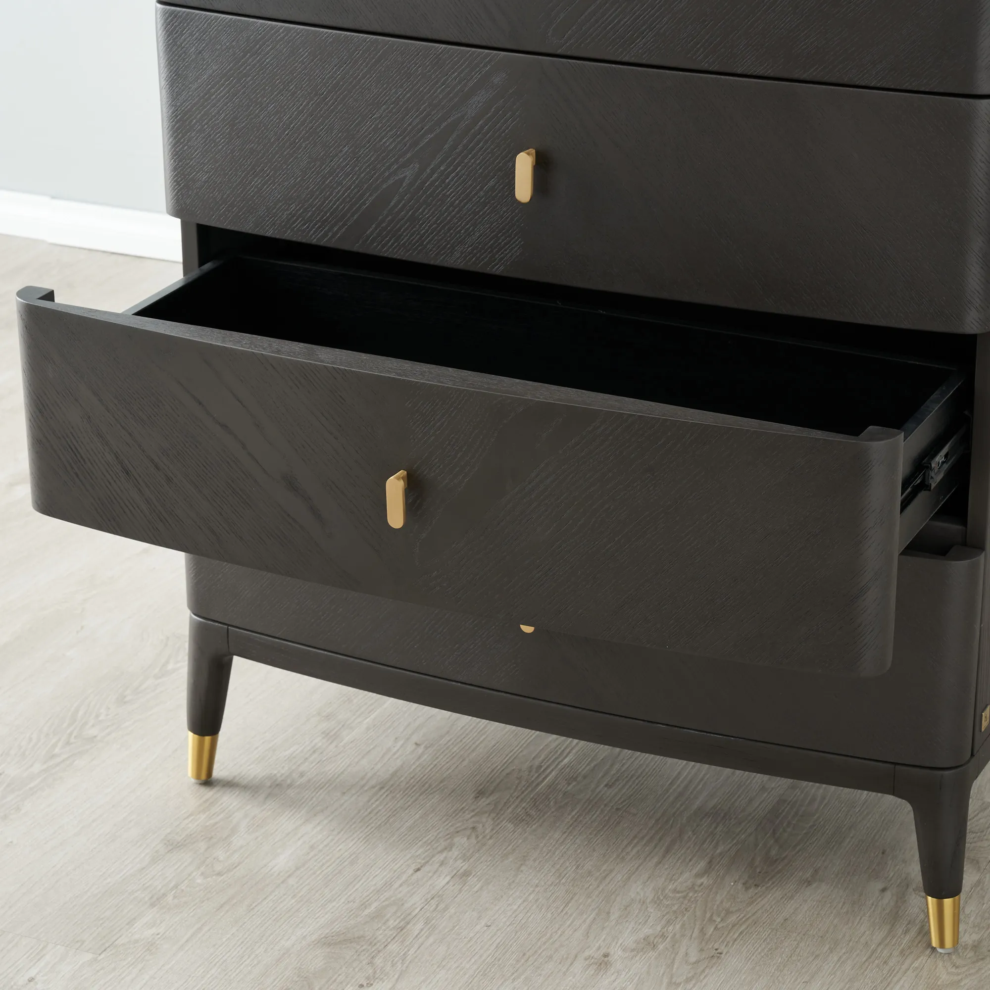 Beckham Dark Grey Tallboy
