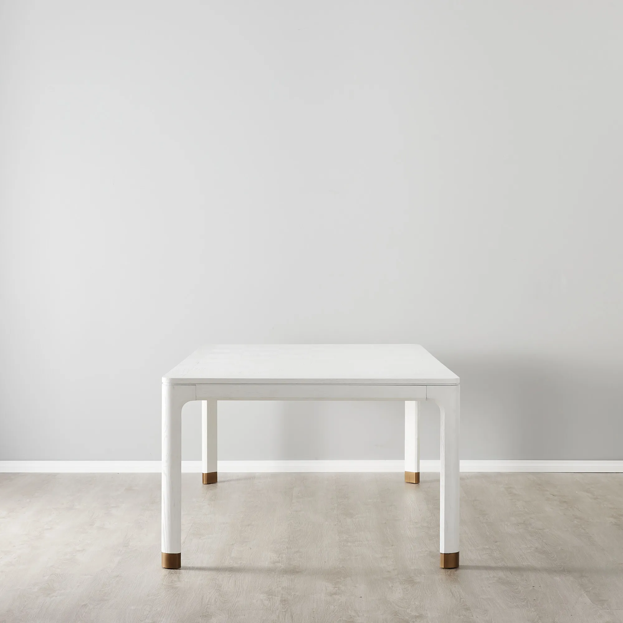 Greta White Wooden Dining Table