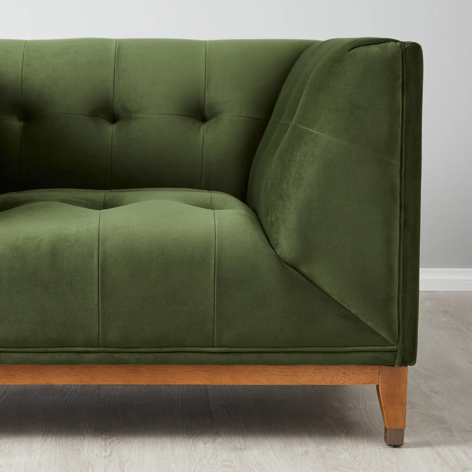 Humphrey Forest Green Velvet Occasional Chair