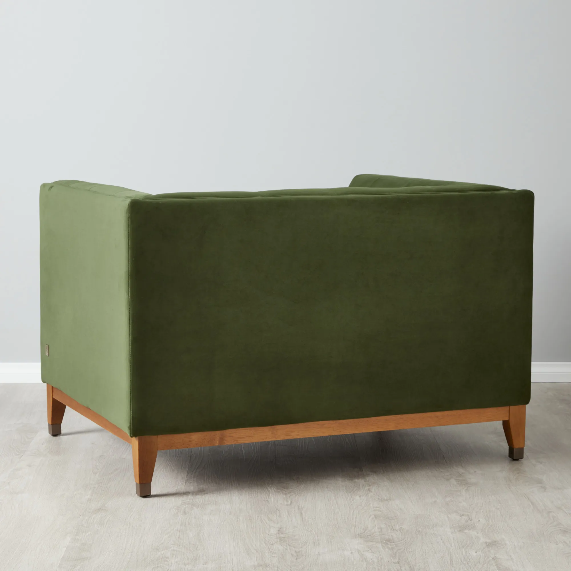 Humphrey Forest Green Velvet Occasional Chair