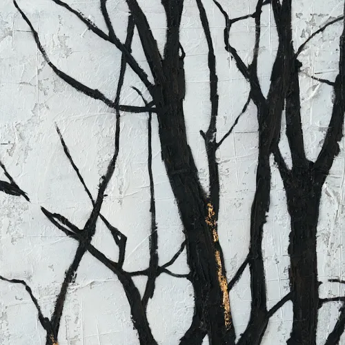 Desolate I Tree Branches Painting