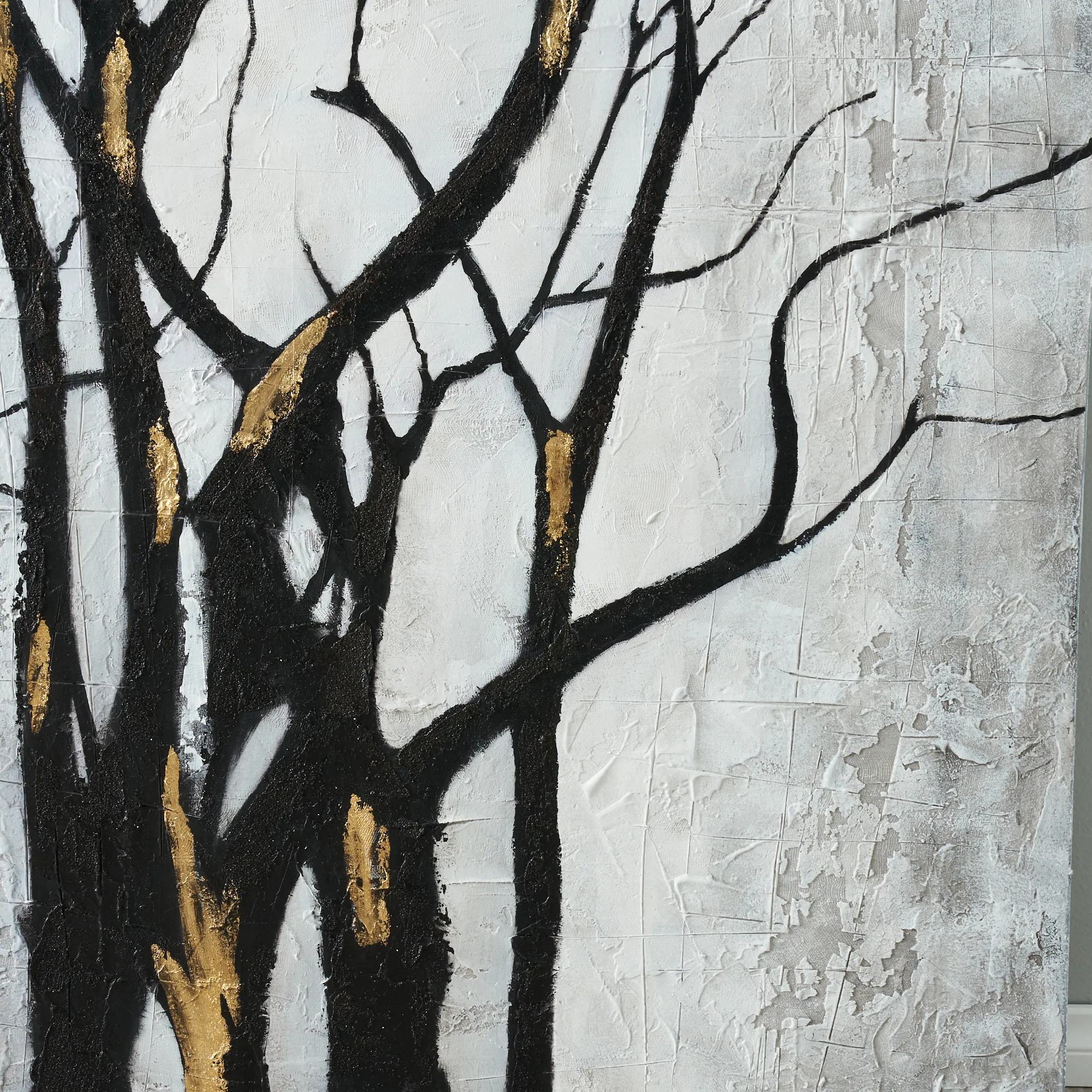 Desolate II Tree Branches Painting