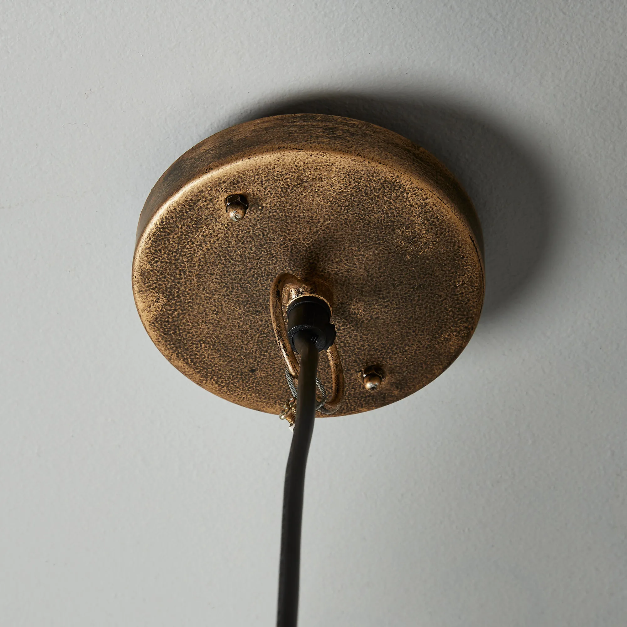 Melrose International Intricate Metal Sphere Hanging Lamp 20