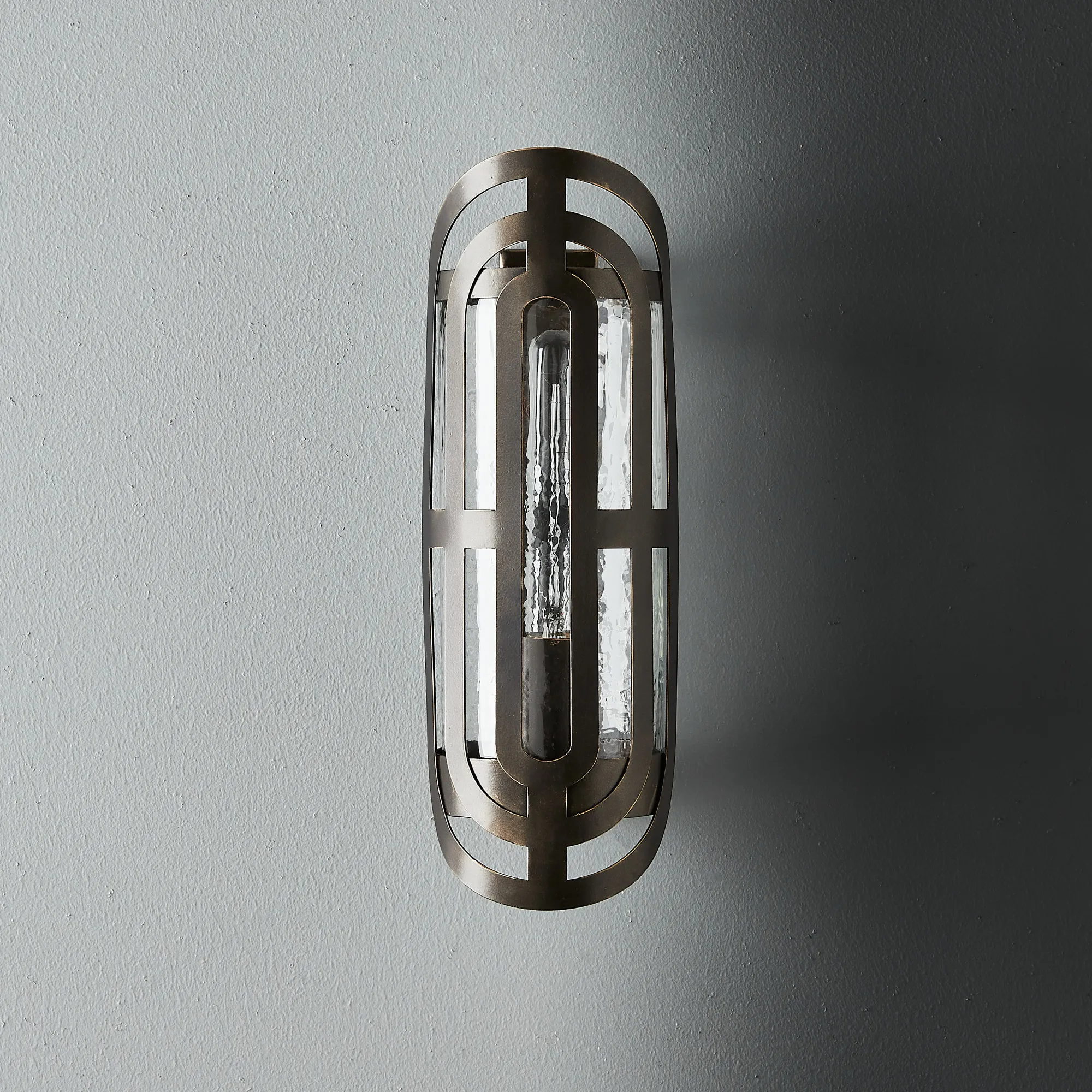 Damon Gilded Dark Bronze Metal Wall Light