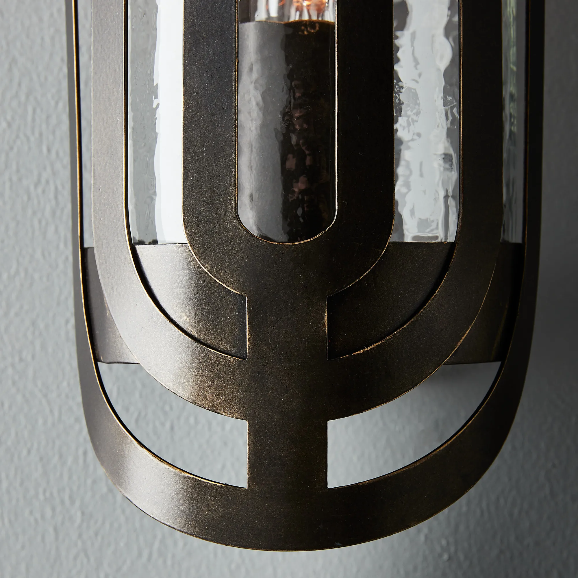 Damon Gilded Dark Bronze Metal Wall Light