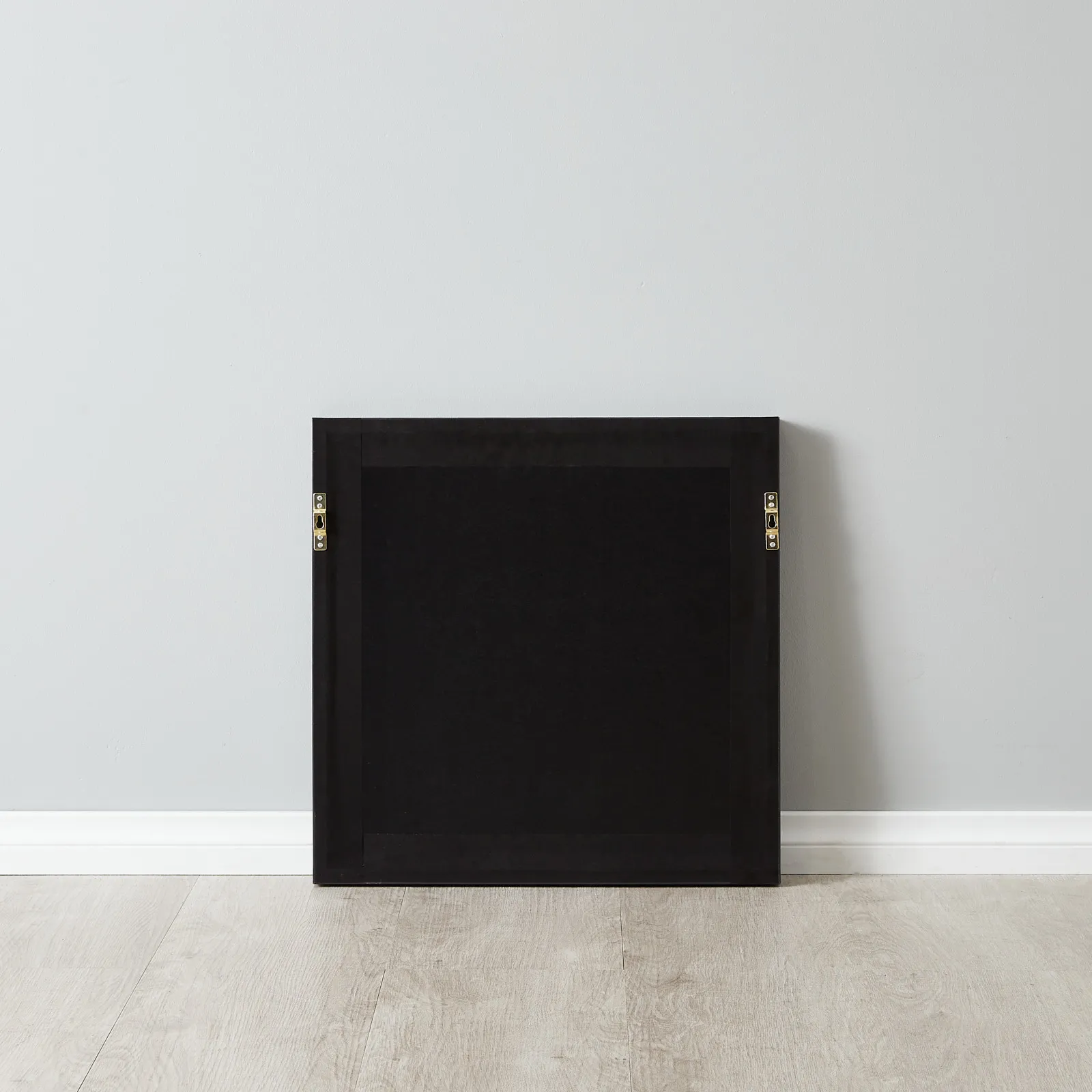 Metallic Stones Shadow Box With Gold Frame