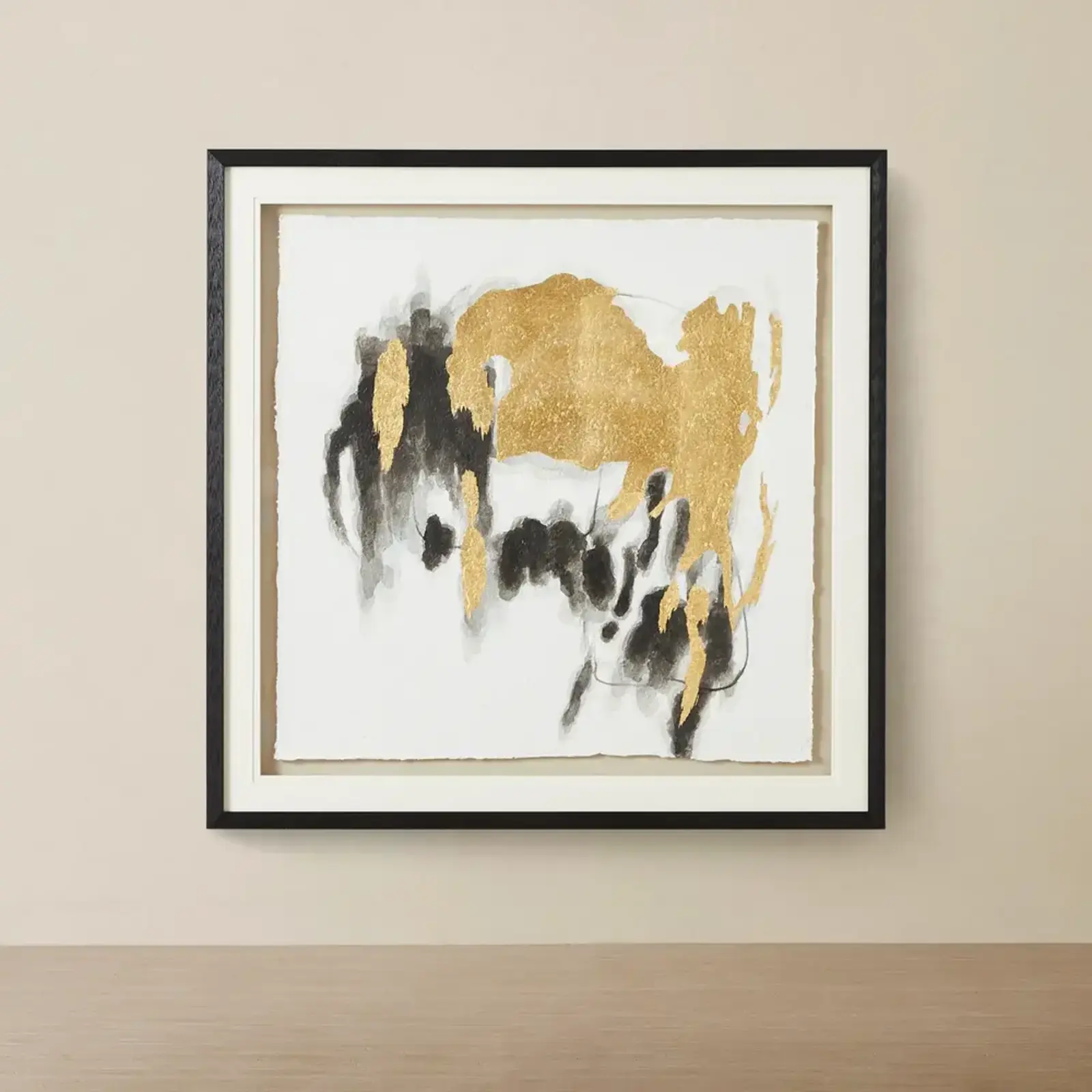 Golden Specter Shadow Box With Black Frame | Koala Living