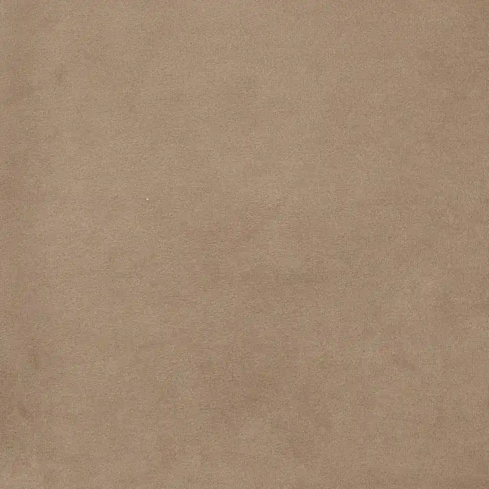 Hollis Beige Velvet Ottoman
