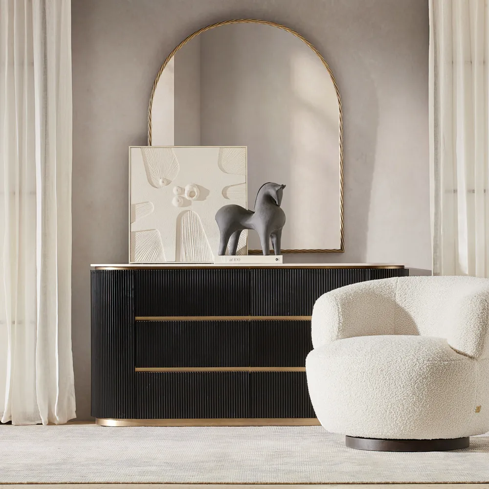 Brietta Black Ceramic Decorative