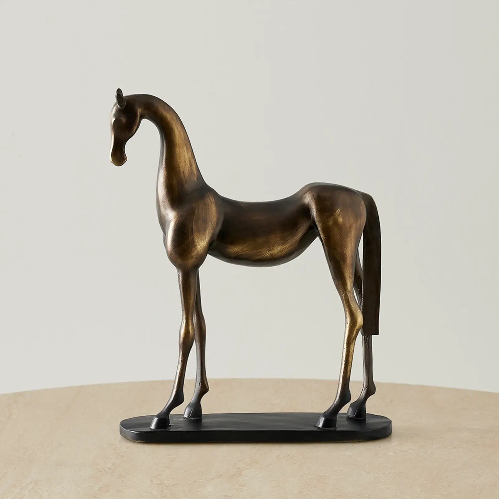Dark Horse Resin Sculpture