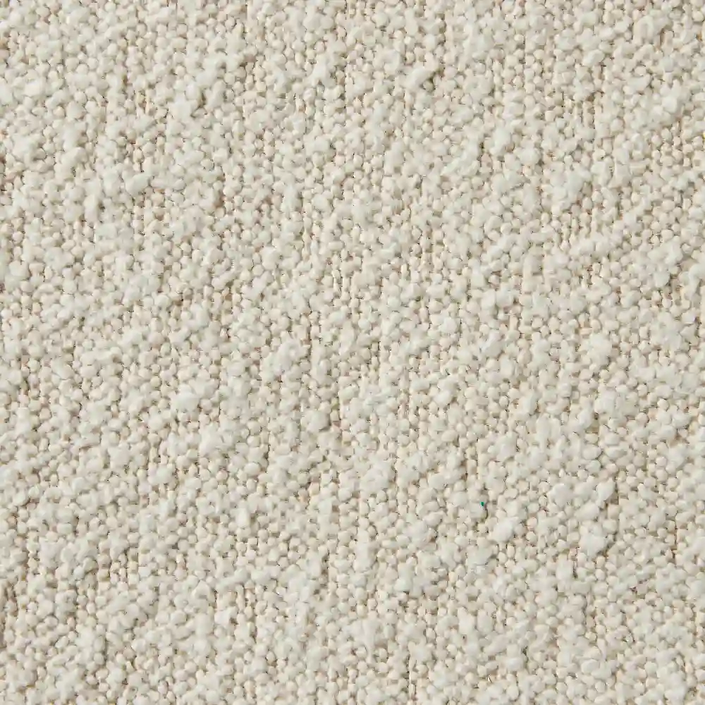 Megan Butter Cream Boucle 100cm Round Ottoman 