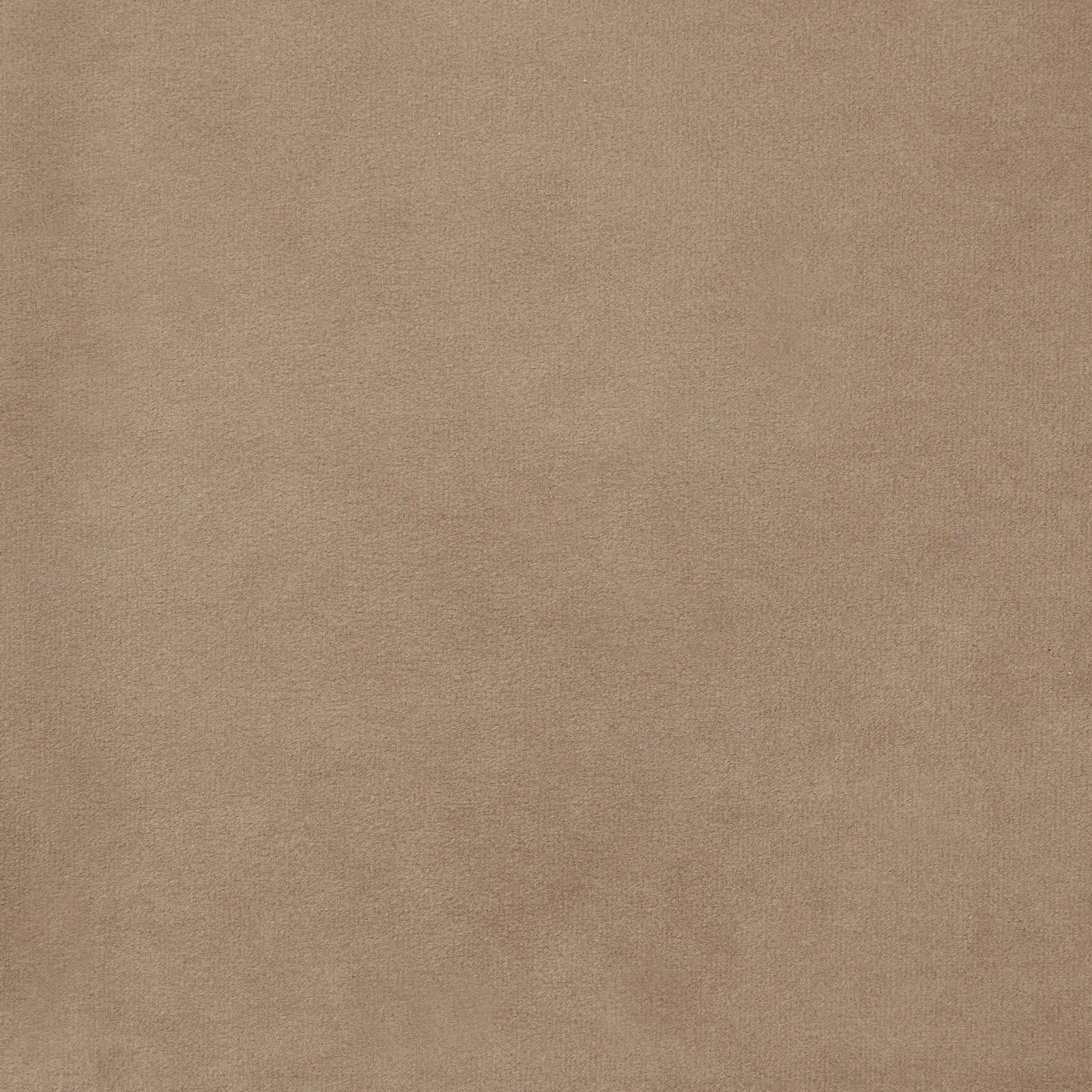 Elle Beige Velvet Ottoman - Brushed Gold Stainless Steel Legs