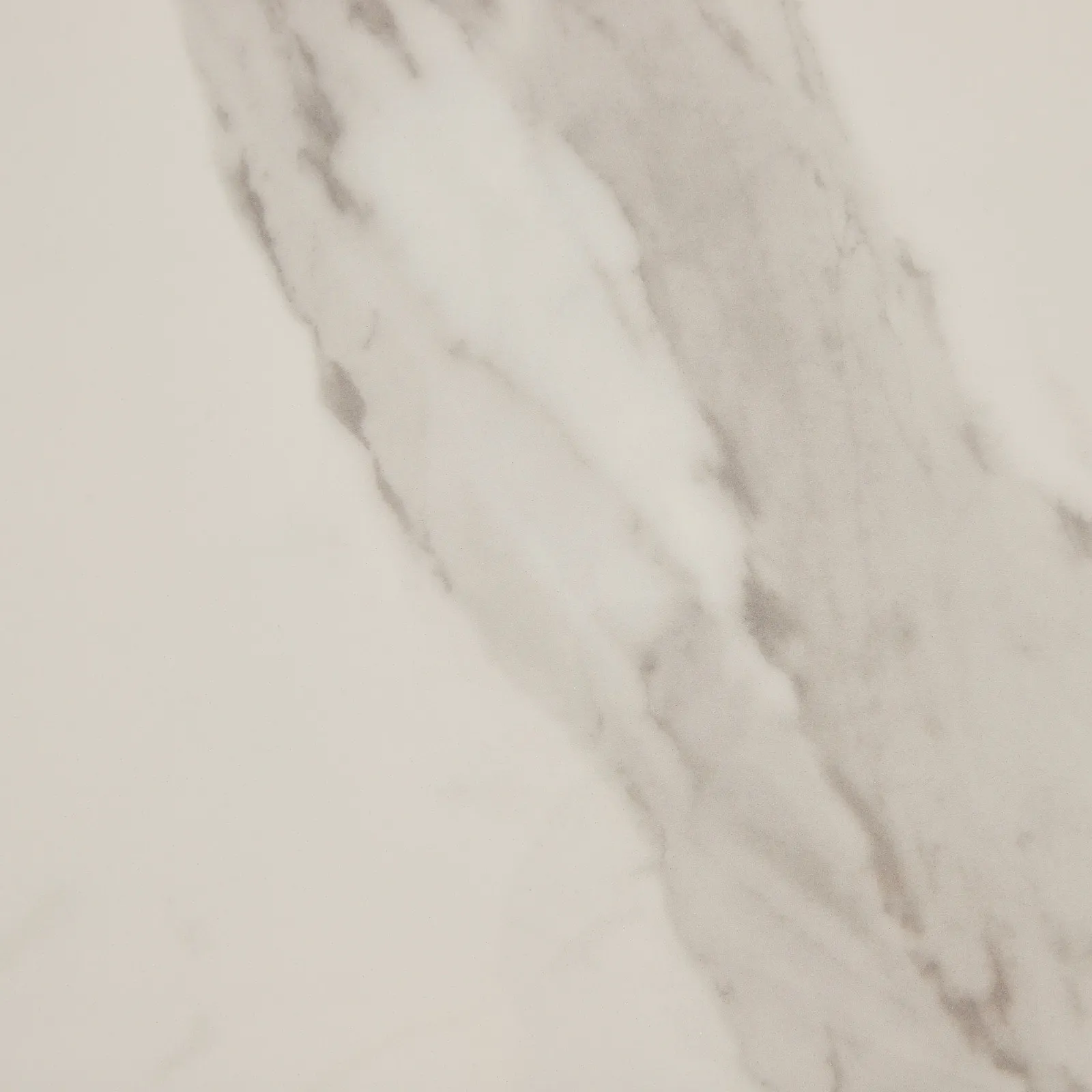 Thames Polished White Sintered Stone Dining Table