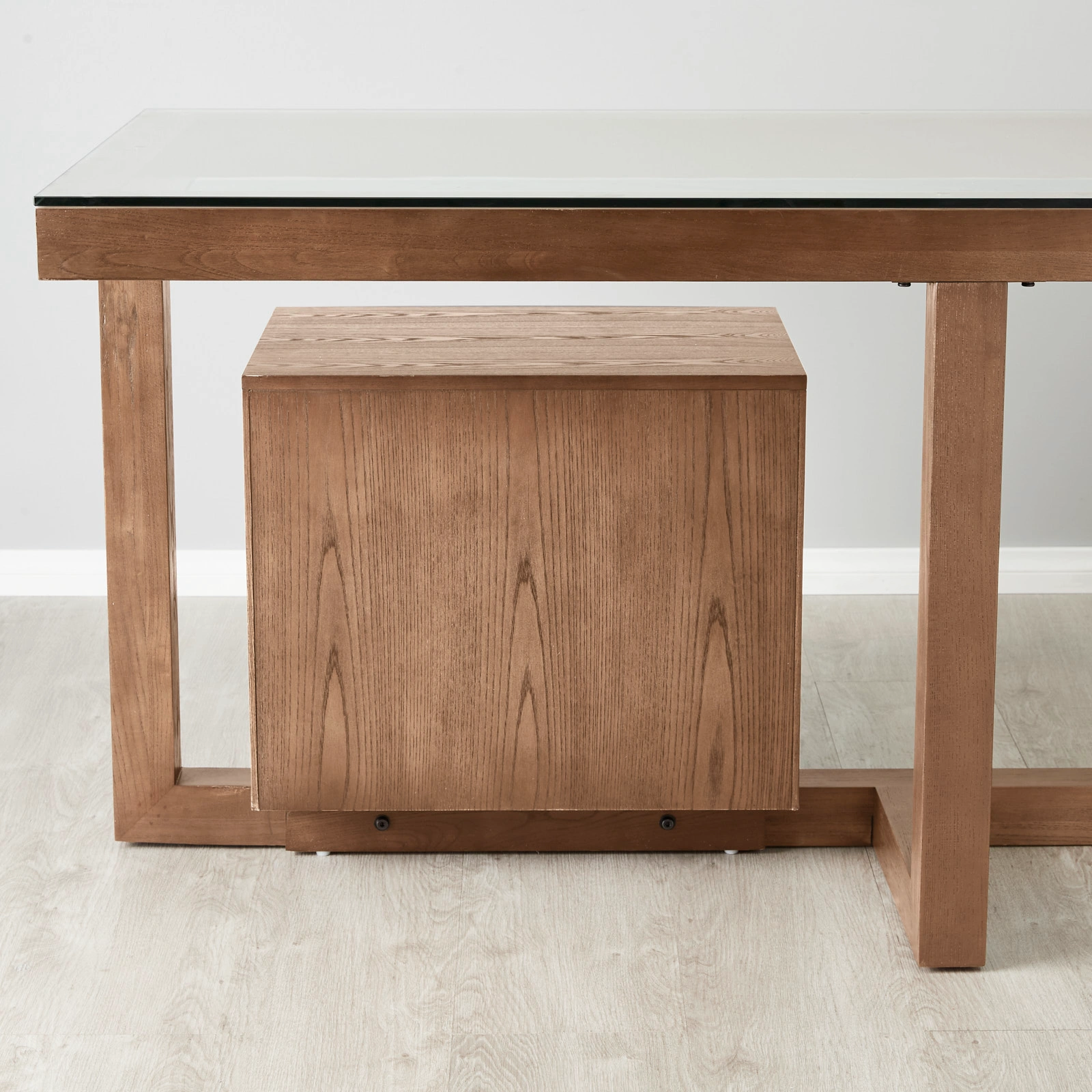 Dorothy Light Brown Wooden Desk