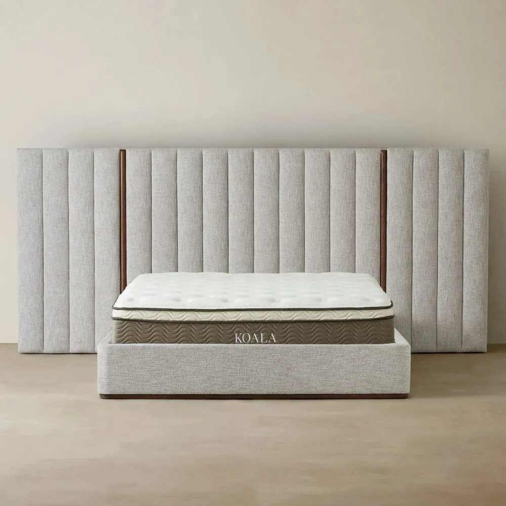 Summerton Murmur White Fabric King Bed