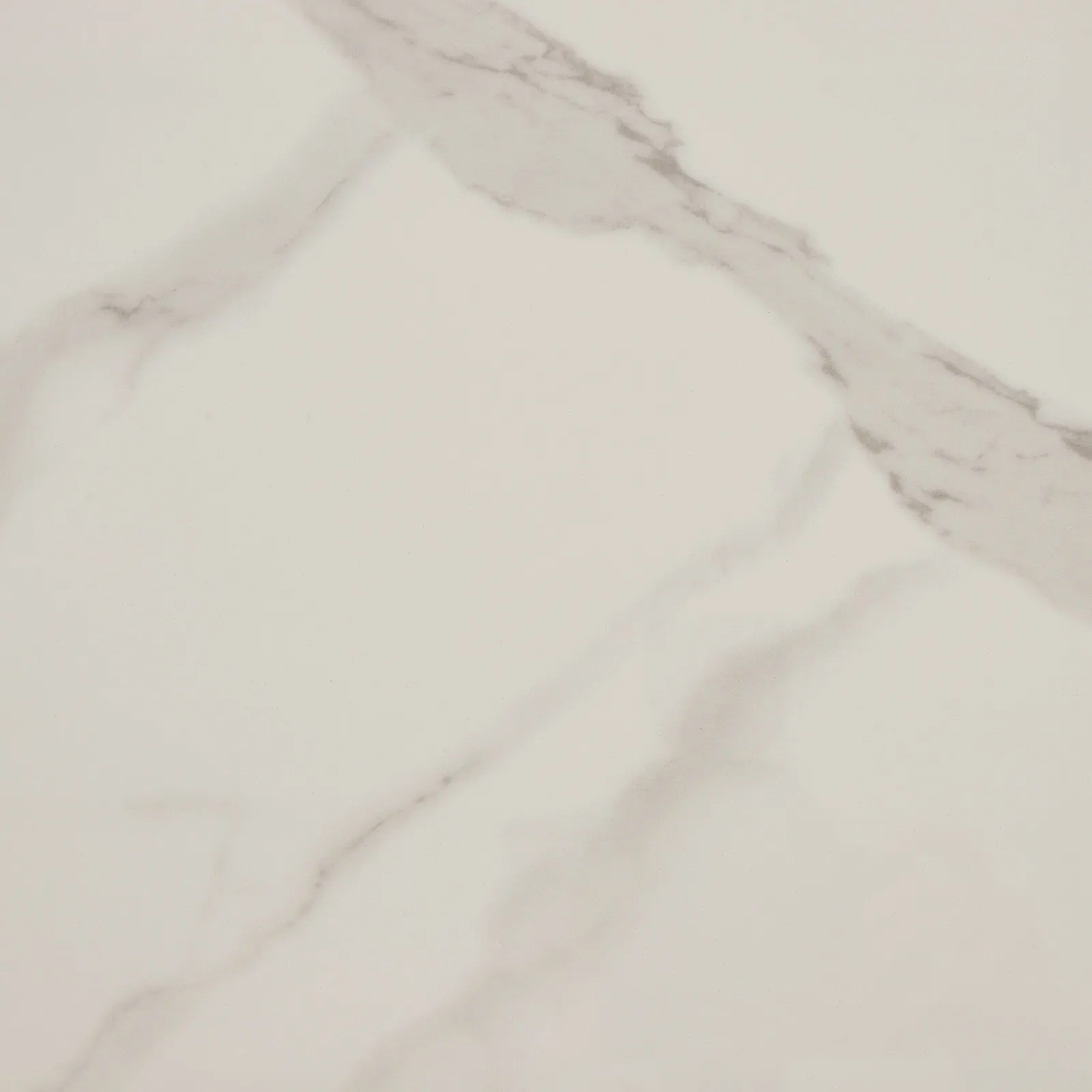 Thames II Polished White Sintered Stone Dining Table