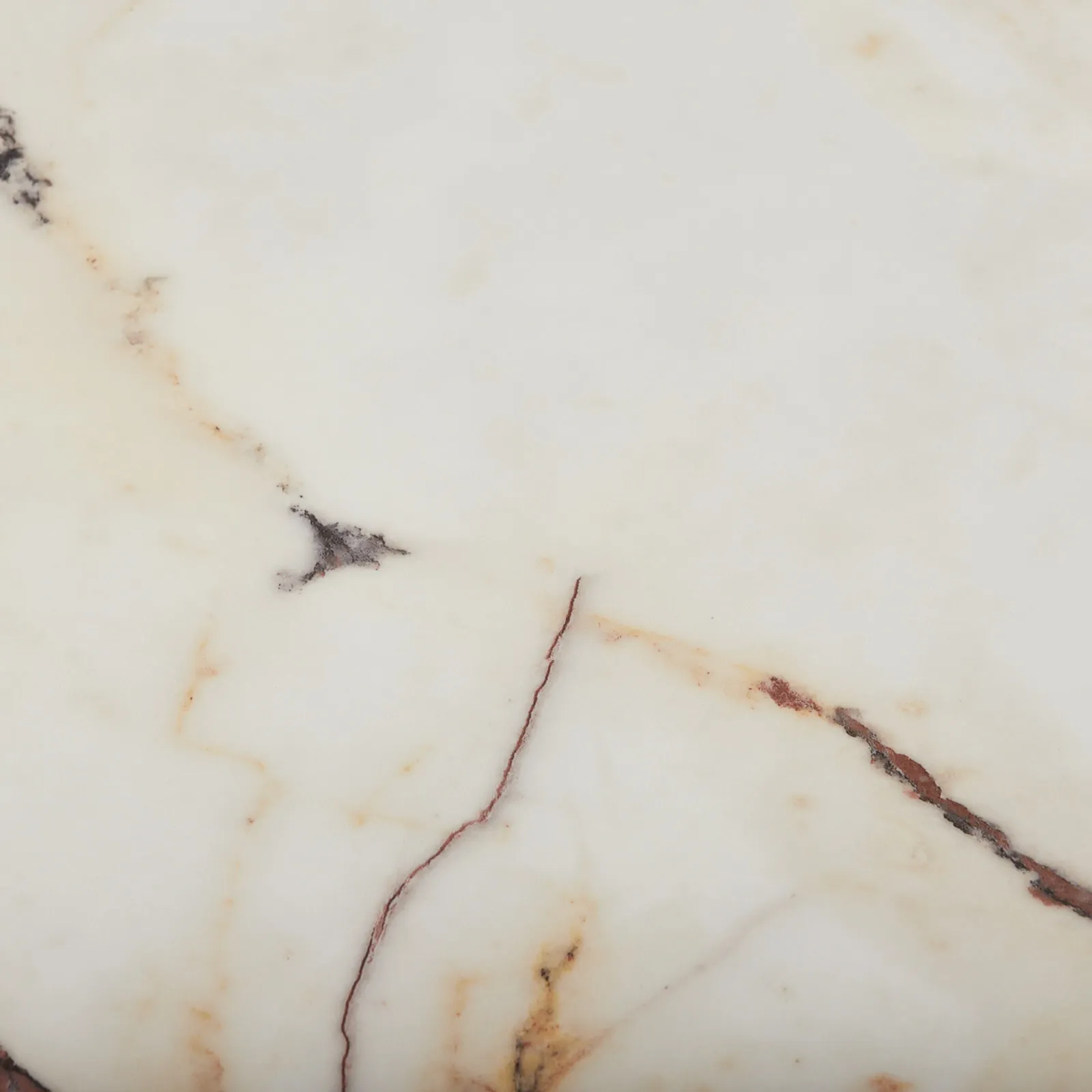 Dunstan Medium Brown Veneer Console Table with Calacatta Viola Sintered Stone Top