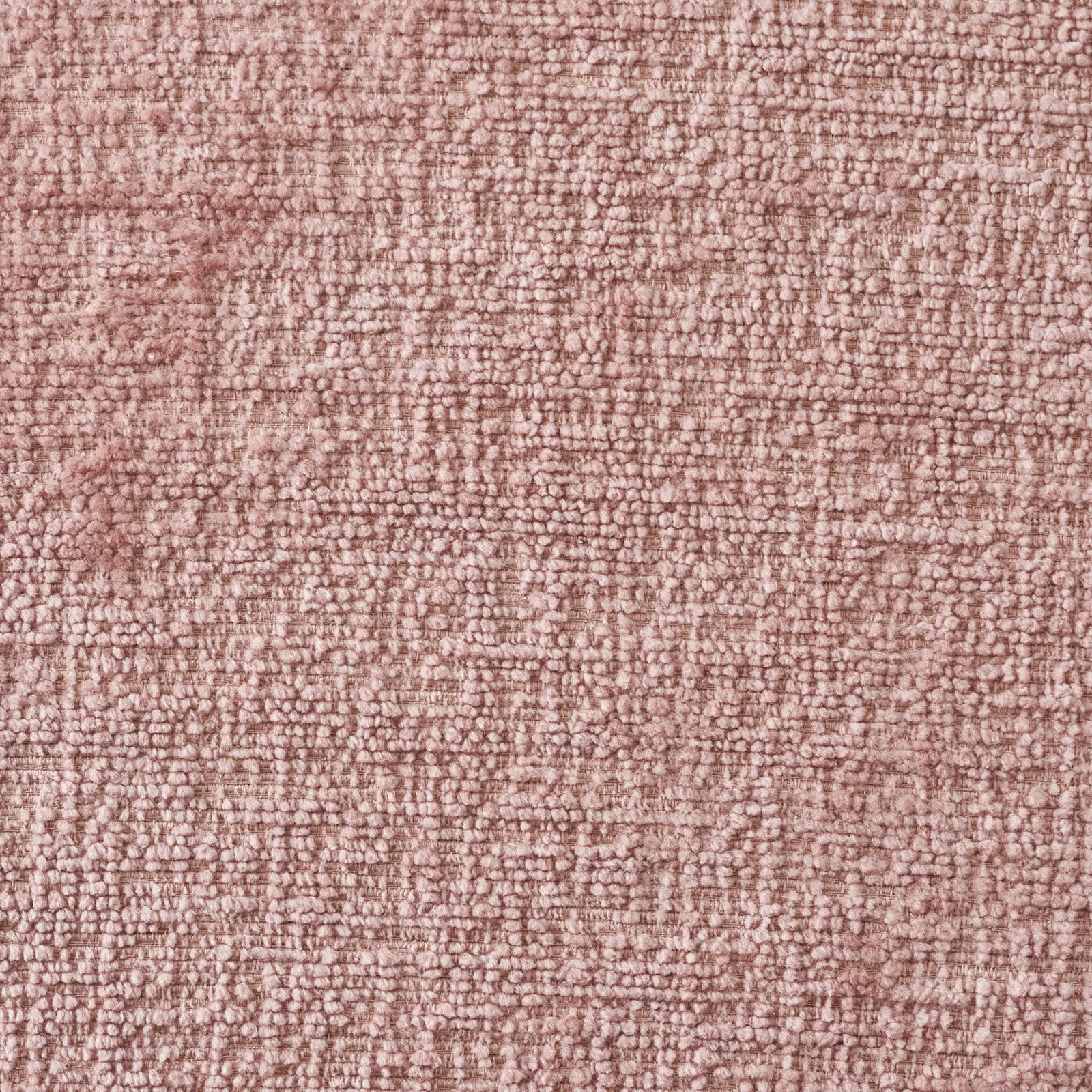 Poppy Dusty Pink Chenille Fabric King Single Bed