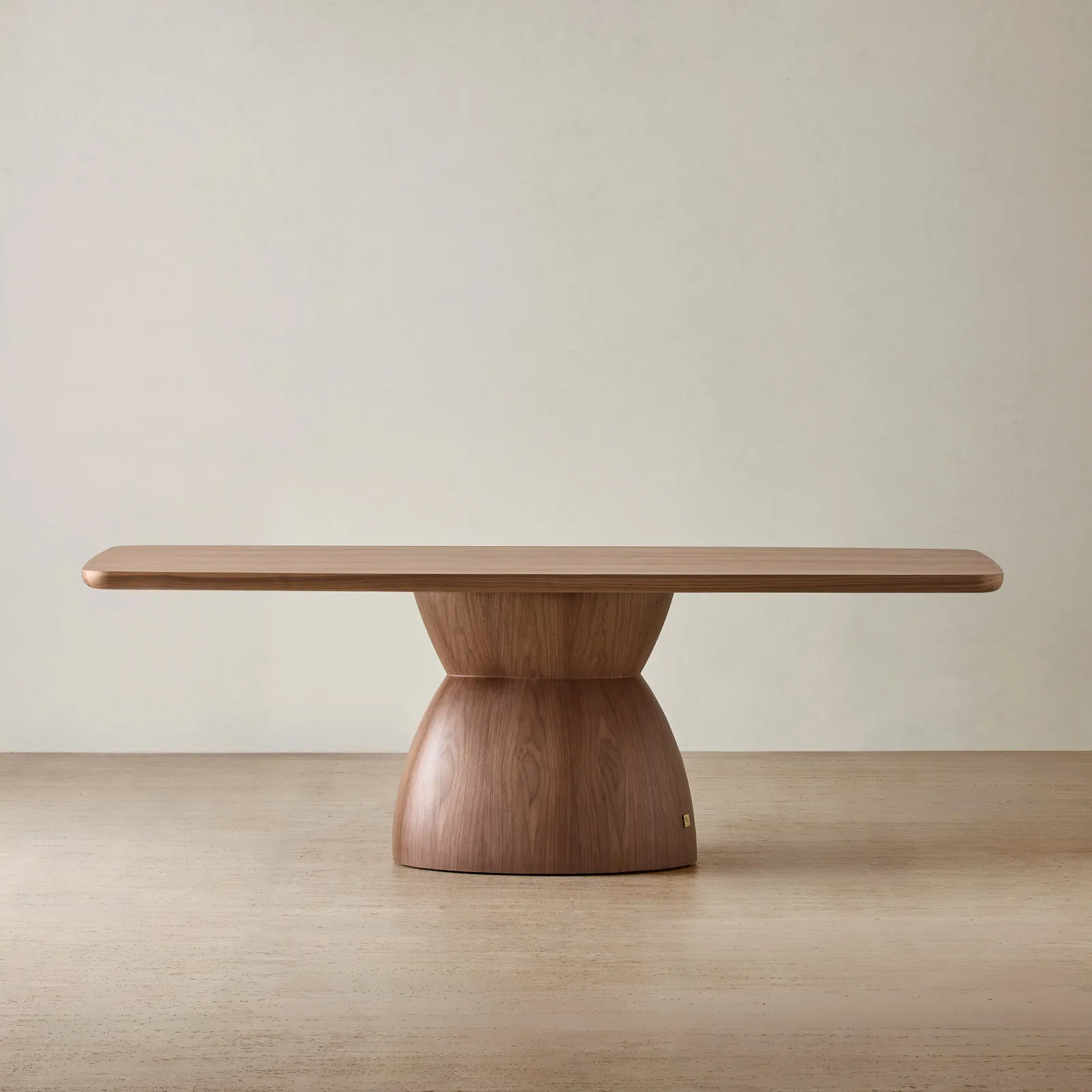 Xavier Walnut Brown Wooden Rectangular Dining Table - 240x120cm