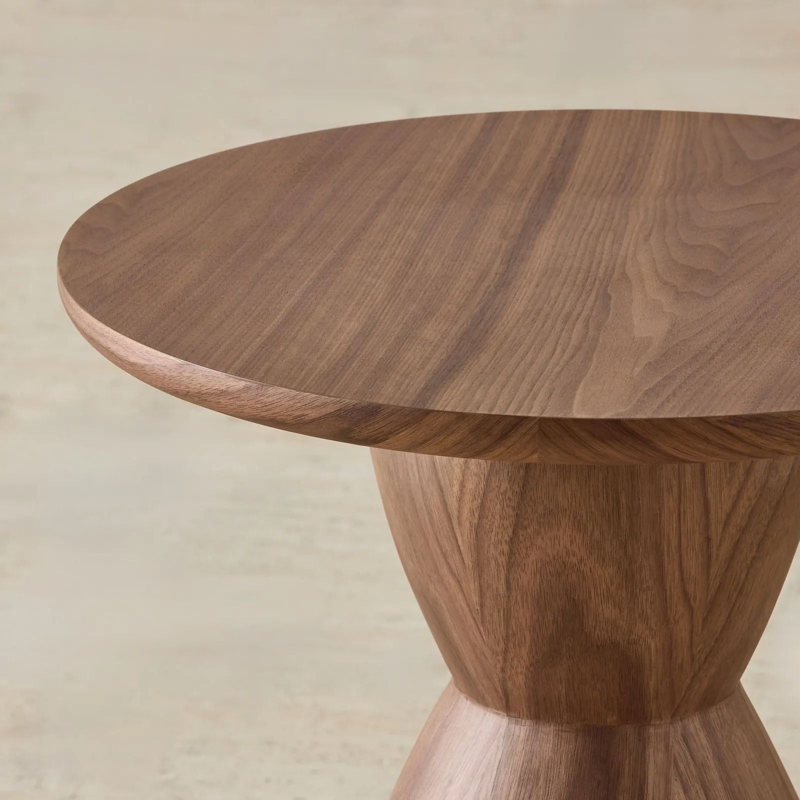 Xavier Walnut Brown Wooden Side Table | Koala Living