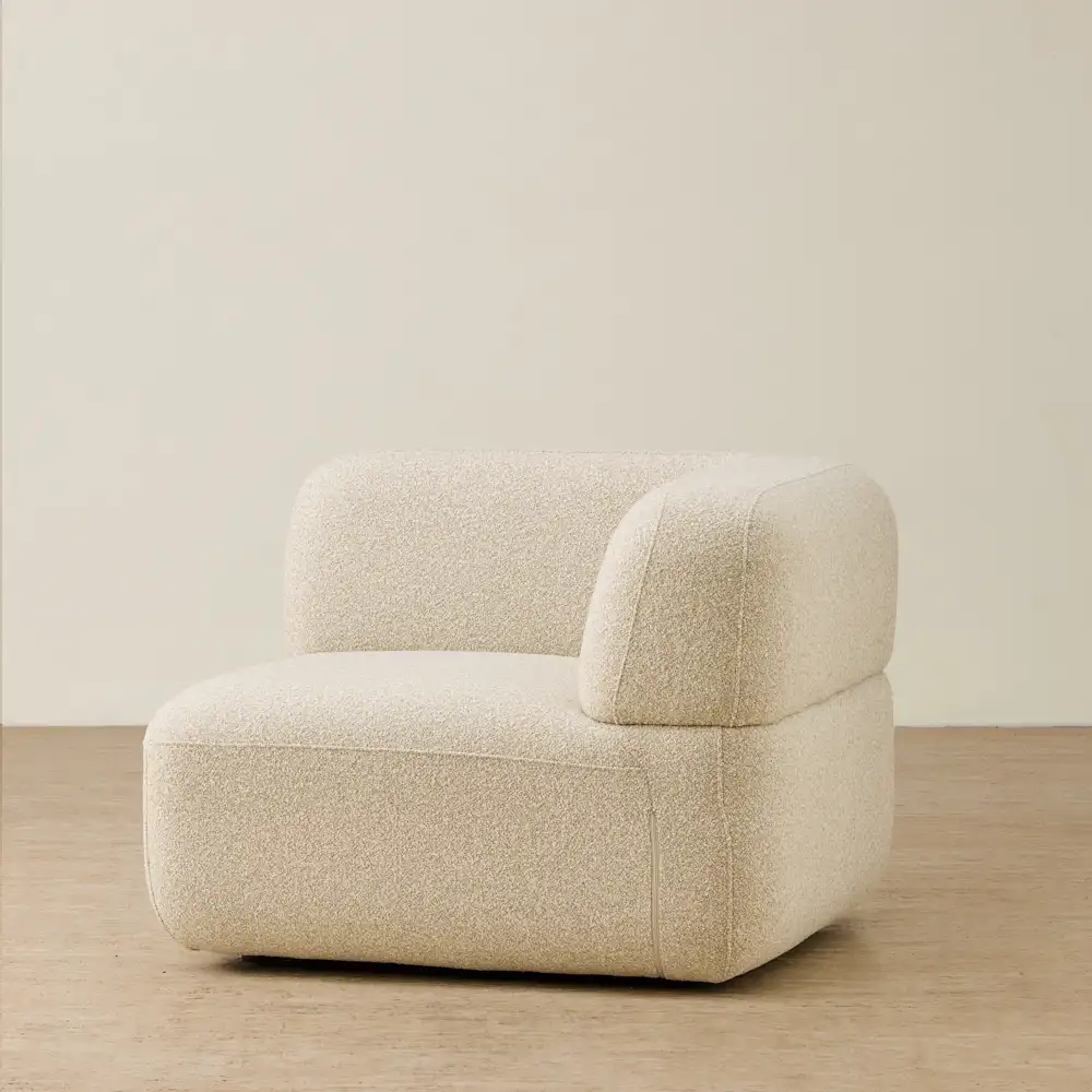 Capri Pearl Beige Modular Corner Seat