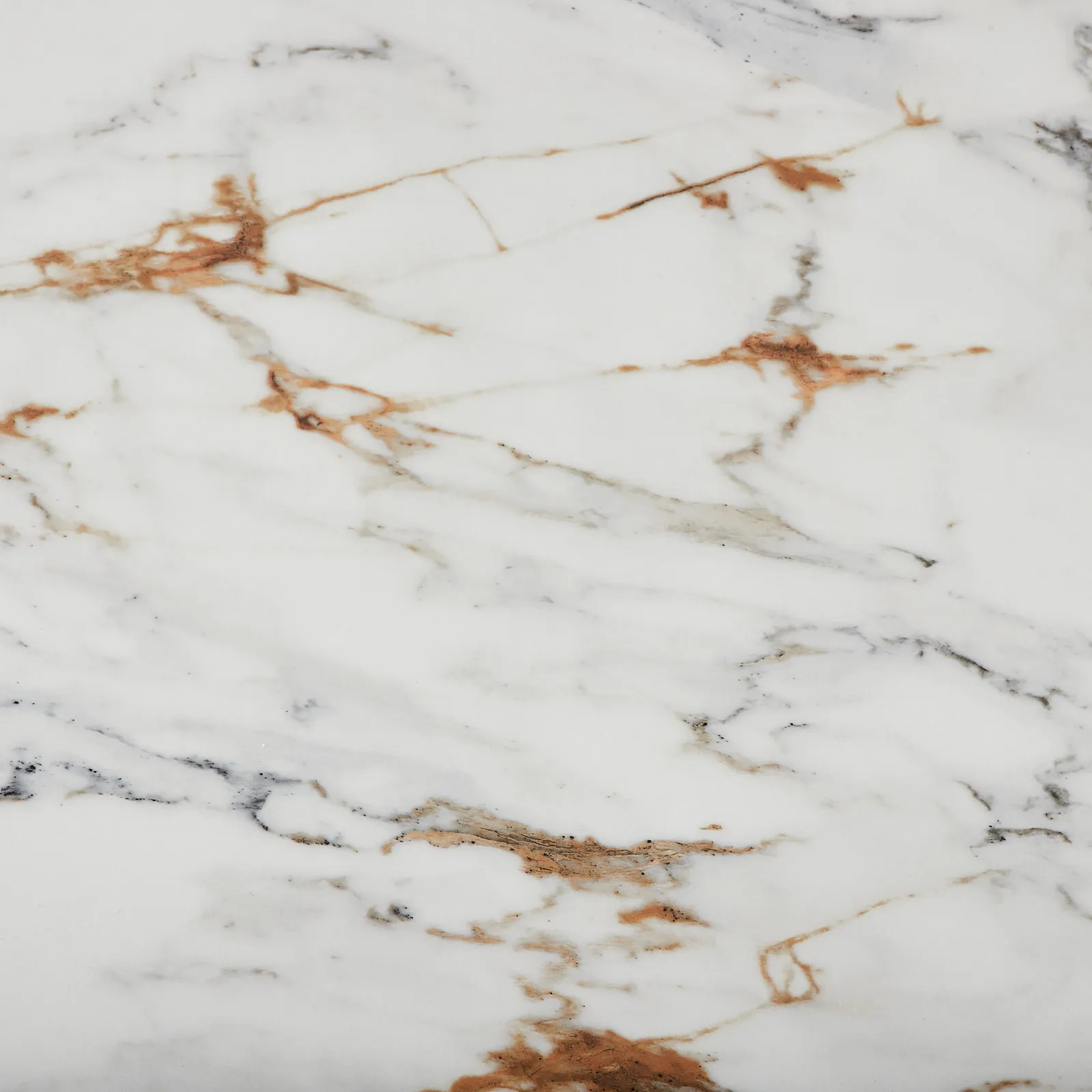 Sir Lionell II Gliding White Sintered Stone Rectangular Dining Table - Walnut Brown Wooden Legs 160x90cm