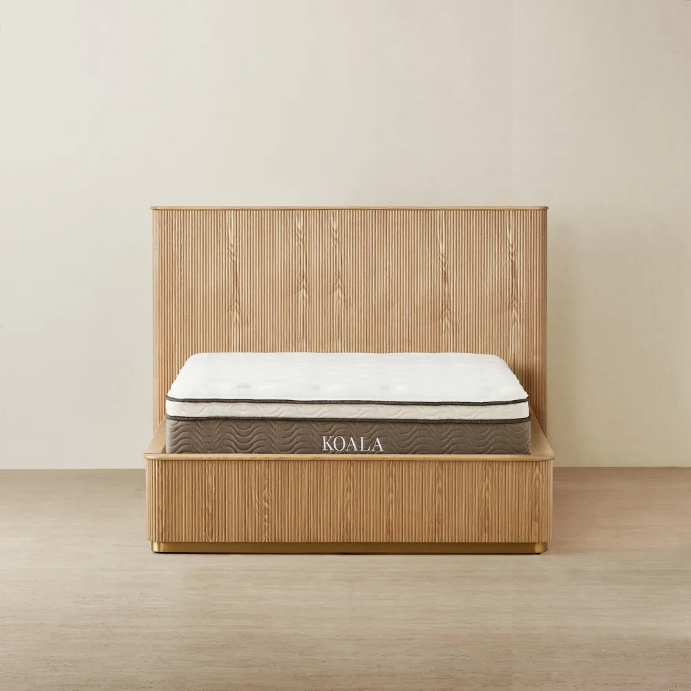 San Pierre Light Brown Ash Double Bed 139x189cm