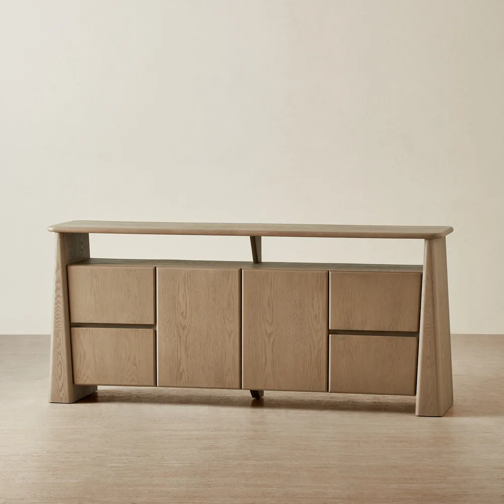 Dunstan Medium Brown Wooden Sideboard