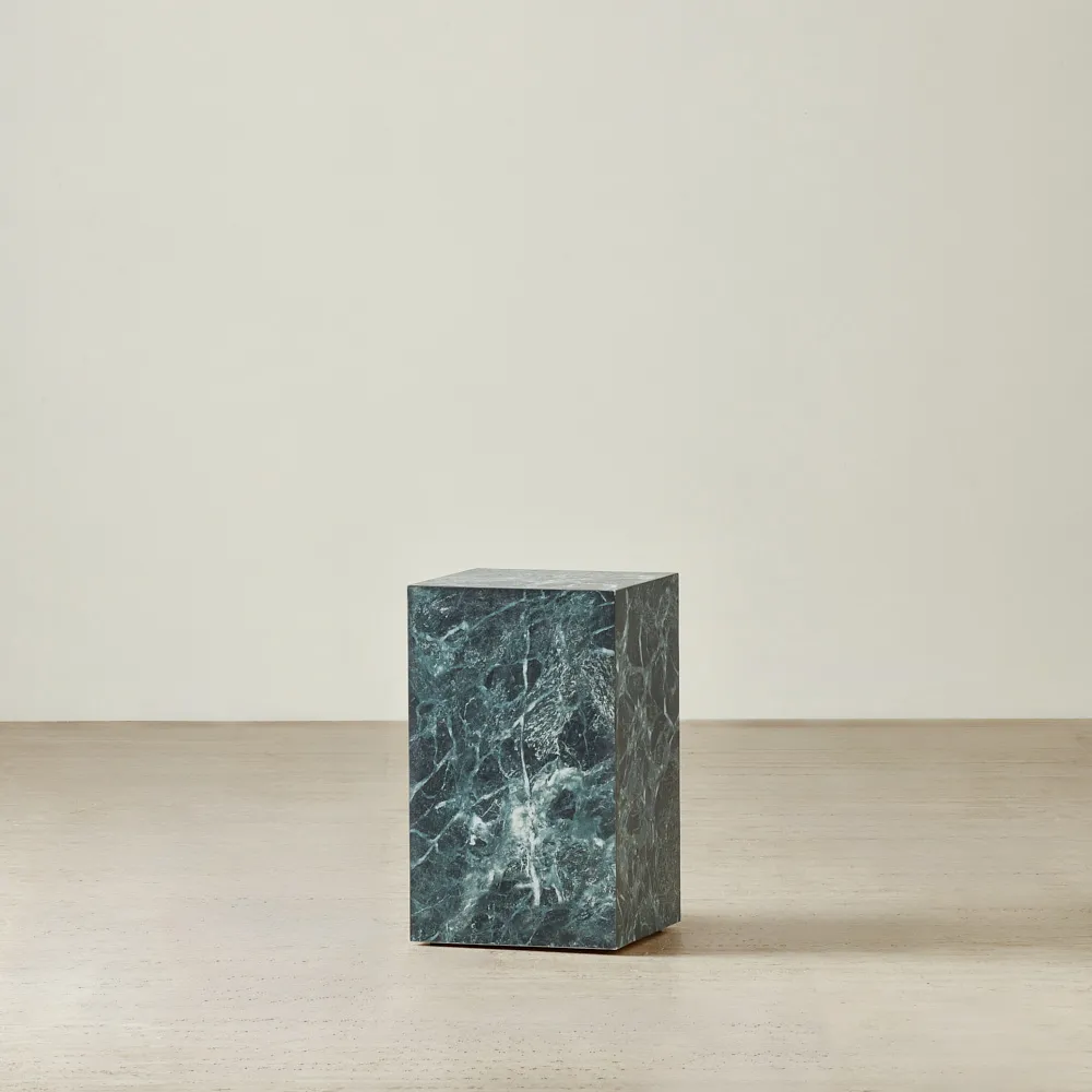 Santorini Matte Emerald Sintered Stone Short Plinth